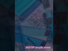 এসজিএস আইরিসসেন্ট অ্যাক্রিলিক শীট পিএমএমএ উপাদান মাল্টিকোলার অ্যাক্রিলিক শীট