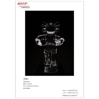 Acrylic Polymer Figurines Damp Cloth Care Instructions For Acrylic / PMMA Figurines Keep Them In Top Condition