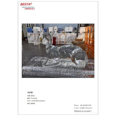 Acrylic Polymer Figurines Damp Cloth Care Instructions For Acrylic / PMMA Figurines Keep Them In Top Condition